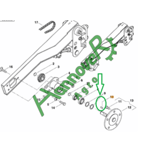 Ключ Optima Kverneland AC659081 (АС659081)